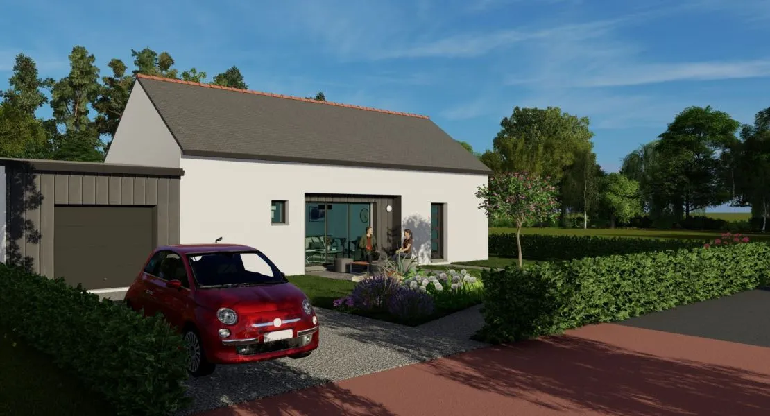 image Maison 85 m² avec terrain à PLUVIGNER (56)