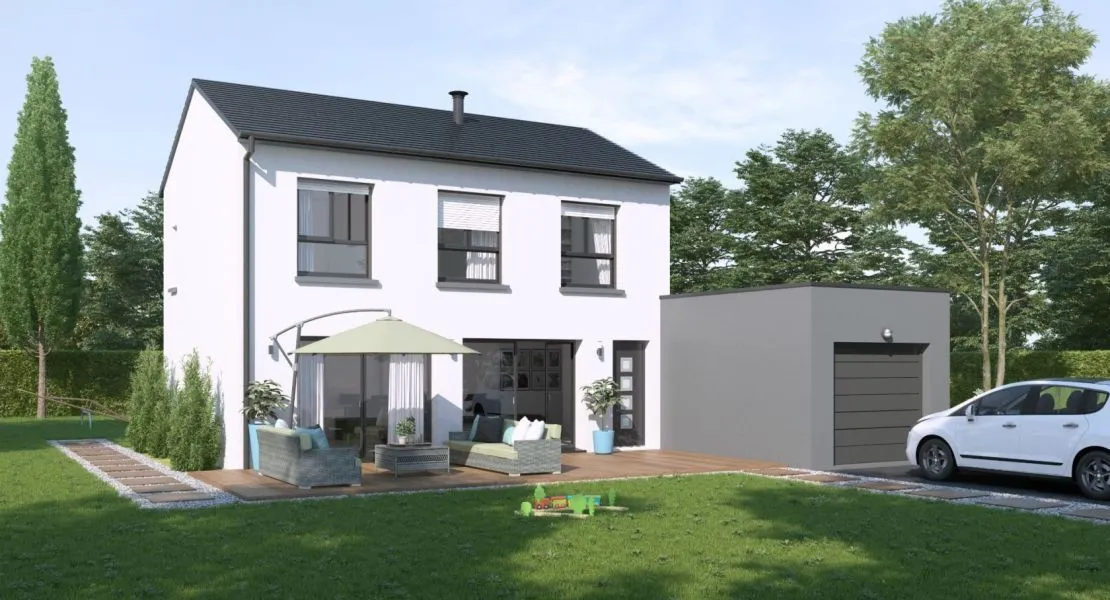 image Maison 132 m² avec terrain à VANNES (56)