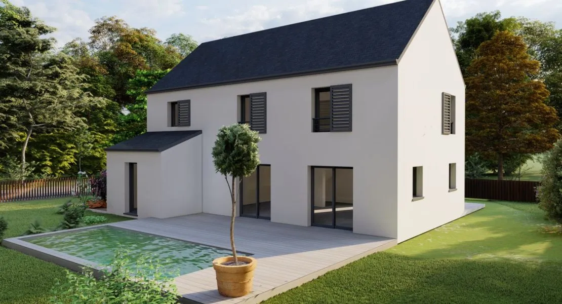image Maison 140 m² avec terrain à LE TOUR-DU-PARC (56)