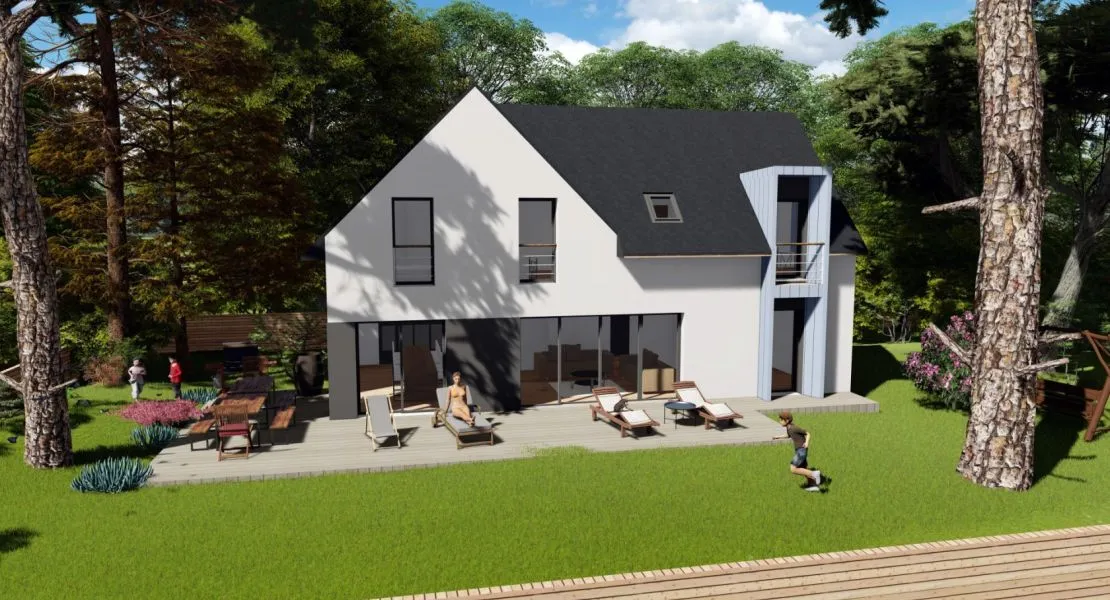 image Maison 130 m² avec terrain à PLUVIGNER (56)