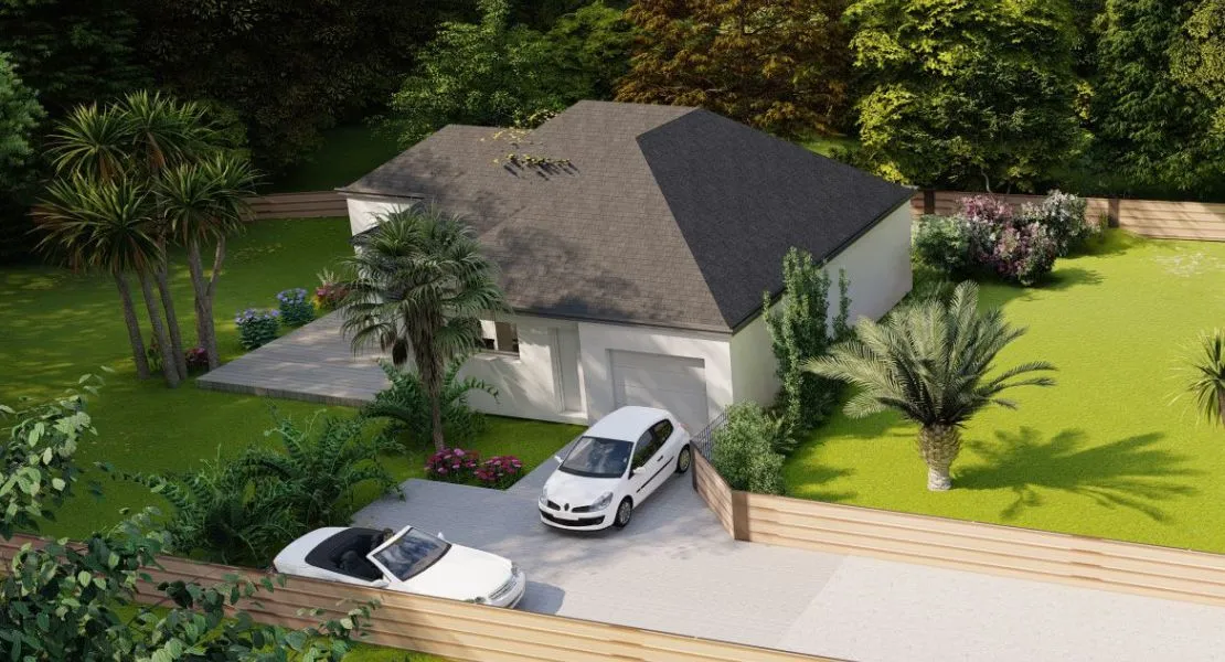 image Maison 105 m² avec terrain à DAMGAN (56)