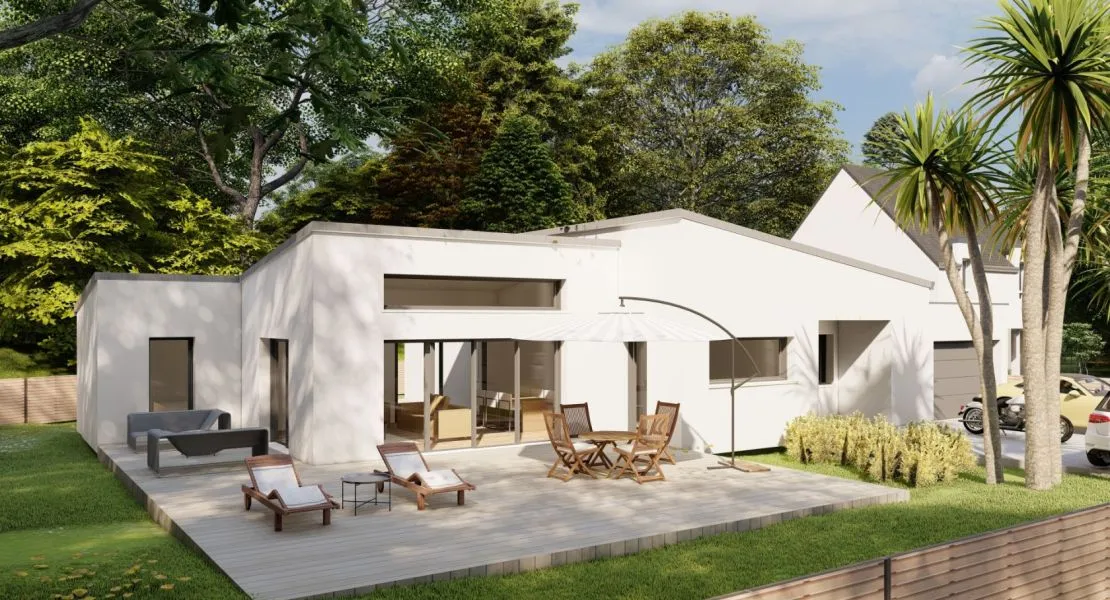 image Maison 120 m² avec terrain à SAINTE-HELENE (56)