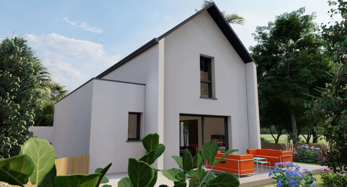 image Maison 90 m² avec terrain à PLUNERET (56)