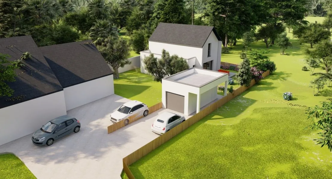 image Maison 90 m² avec terrain à PLUNERET (56)