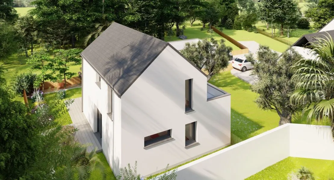image Maison 90 m² avec terrain à PLUNERET (56)
