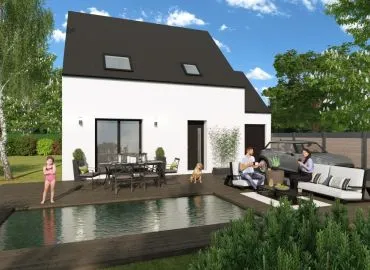 Maison 80 m² avec terrain à KERVIGNAC (56)