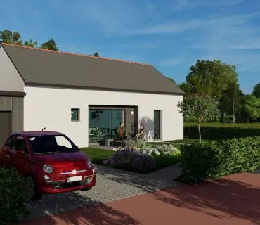 Maison 85 m² avec terrain à PLUVIGNER (56)