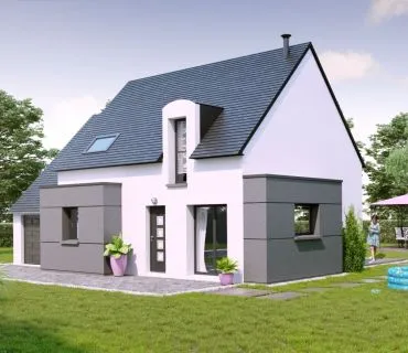 Maison 105 m² avec terrain à RUFFIAC (56)