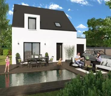 Maison 80 m² avec terrain à VANNES (56)